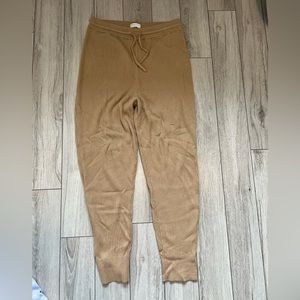 Babaton Tan Lounge Pants - L